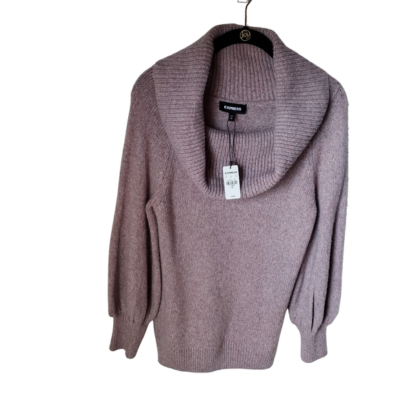 Express Soft Cowl Neck Sweater Women's Size : XS - Picture 5 of 11